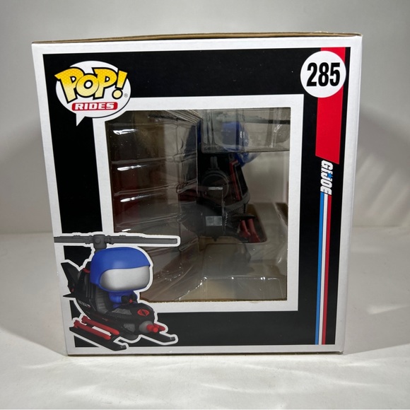 Funko Pop! Rides G.I Joe Cobra F.A.N.G. Helicopter #285 GameStop Exclusi… - Picture 9 of 11